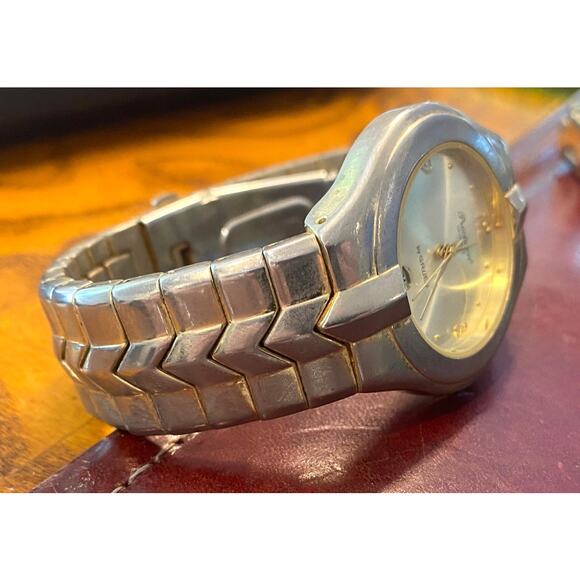 Men's Light Gold Tone Precision by Gruen Watch, GP5038, Date Window - Picture 3 of 4